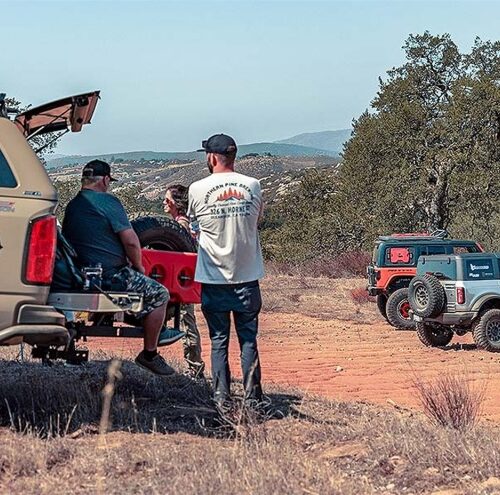 Alternative view of MagnaFlow 19583 Stainless Overland Cat-Back Exhaust 16-21 Toyota Tacoma