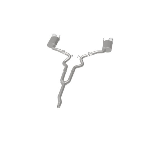MagnaFlow 19097 Cat Back, SS, 2.5in, Street, Dual Split Polished 4.5in Tips 2015 Ford Mustang Ecoboost - Image 10