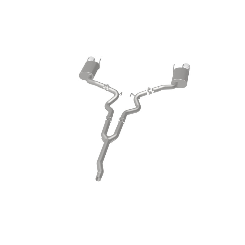 MagnaFlow 19097 Cat Back, SS, 2.5in, Street, Dual Split Polished 4.5in Tips 2015 Ford Mustang Ecoboost - Image 10