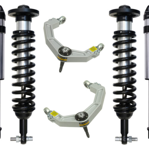 ICON K93093 2015-2020 Ford F150 2WD 0-3in Stage 3 Suspension System w/ Billet Uca