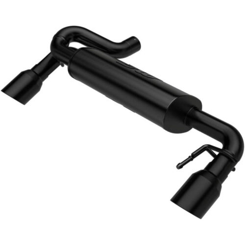MagnaFlow 19558 2021 Ford Bronco Street Series Axle-Back Exhaust w/ Dual Split Rear Style Exit- Black Tips