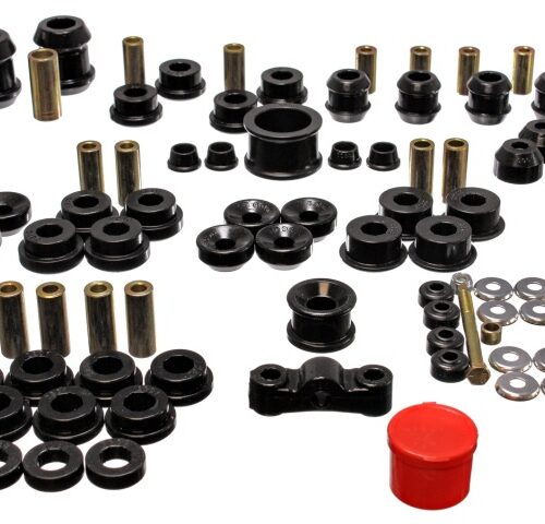 Energy Suspension 16.18105G 94-01 Acura Integra (except Type R) Black Hyper-Flex Master Bushing Set