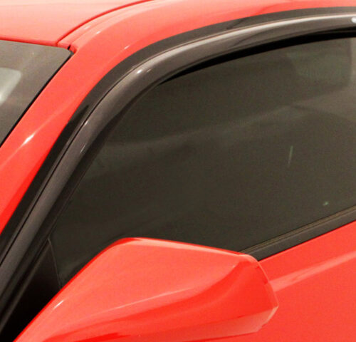 AVS 92034 98-10 Volkswagen Beetle Ventvisor Outside Mount Window Deflectors 2pc - Smoke - Image 6