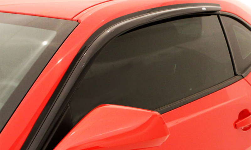 AVS 92034 98-10 Volkswagen Beetle Ventvisor Outside Mount Window Deflectors 2pc - Smoke - Image 6