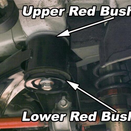 Alternative view of PERRIN 08-14 Subaru WRX/STI / 08-11 Impreza Rear Subframe Lockdown System