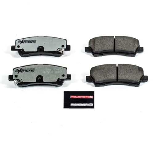 Power Stop 15-19 Ford Mustang Rear Z26 Extreme Street Brake Pads w/Hardware - Image 3