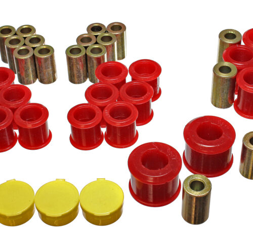 Energy Suspension 7.3116R 90-96 Nissan 300ZX Red Rear Control Arm Bushing Set - Image 4
