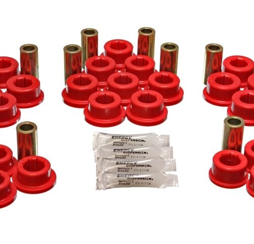 Energy Suspension 8.3127R 87-92 Toyota Supra Red Rear Control Arm Bushing Set