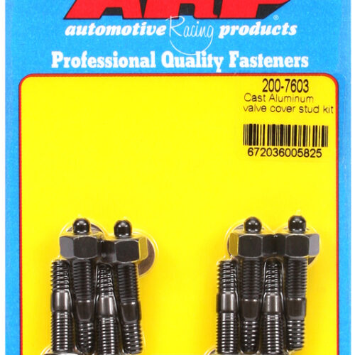 ARP 200-7603 Cast Aluminum Valve Cover Stud Kit - 1/4in x 20 1.5in OAL
