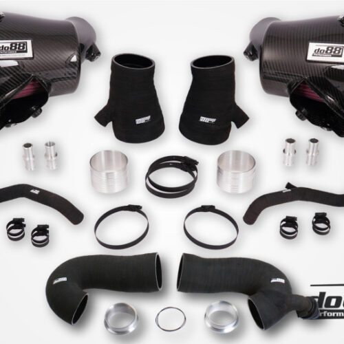 do88 2020+ Porsche 911 Turbo/Turbo S (992.1) Induction System w/80mm Outlet & Turbo Inlet Hoses