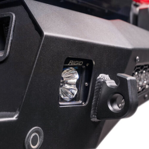 Addictive Desert Designs 23-26 Ford F250/F350/F450 SD HoneyBadger Rear Bumper - Hammer Black - Image 4