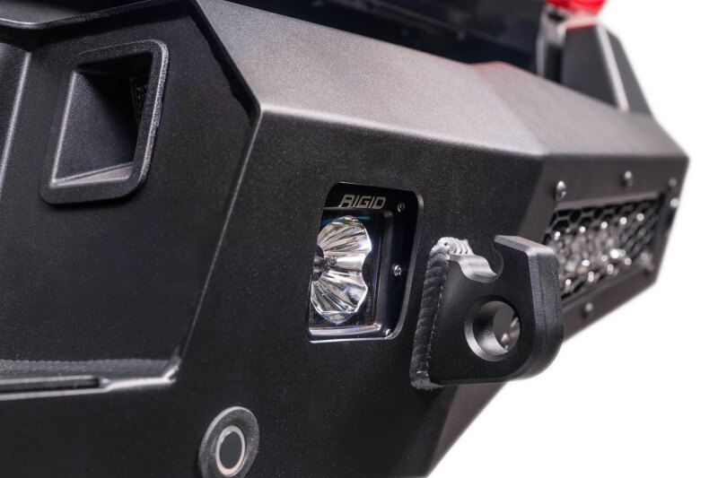 Addictive Desert Designs 23-26 Ford F250/F350/F450 SD HoneyBadger Rear Bumper - Hammer Black - Image 4