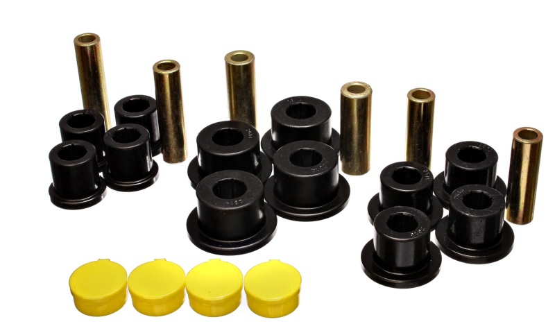 Energy Suspension 5.2115G 02-05 Dodge Ram 1500 2WD Black Rear Leaf Spring Bushing Set - Image 5