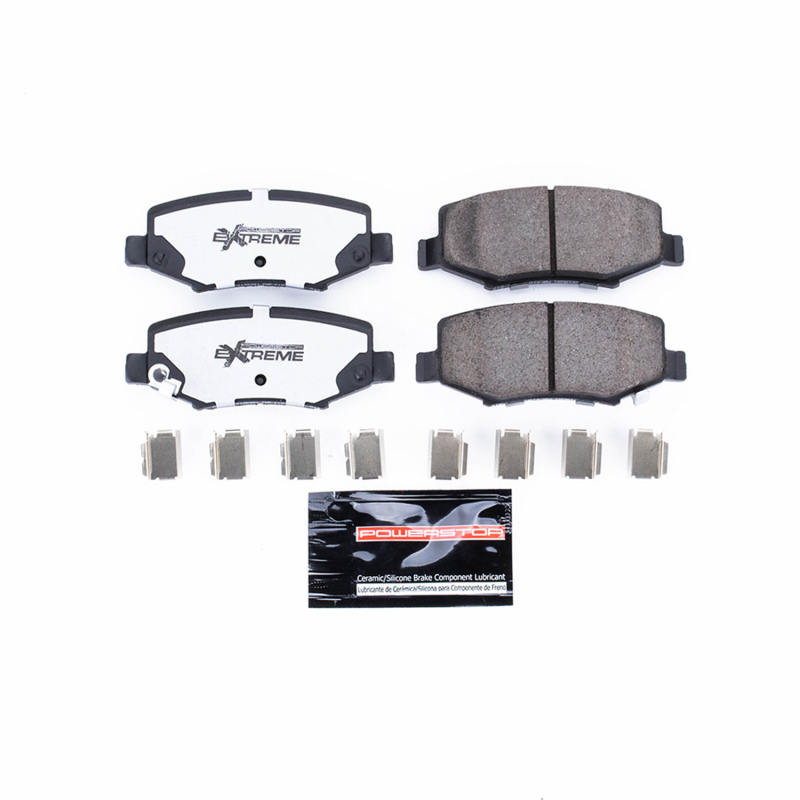 Power Stop 07-18 Jeep Wrangler Rear Z36 Truck & Tow Brake Pads w/Hardware - Image 3