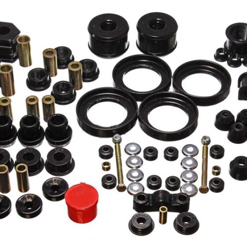 Energy Suspension 16.18110G 96-00 Honda Civic/CRX Black Hyper-Flex Master Bushing Set - Image 3