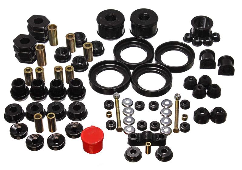 Energy Suspension 16.18110G 96-00 Honda Civic/CRX Black Hyper-Flex Master Bushing Set - Image 3