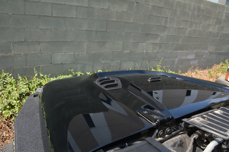 DV8 Offroad HDMB07-TA 07-18 Jeep Wrangler JK Rubicon 10th Anniversary Replica Hood - Image 3