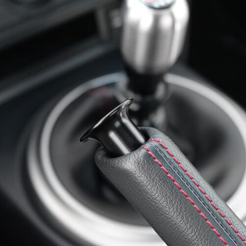PERRIN 05-26 Subaru WRX / 05-21 STI / 13-26 BRZ/GR86/FR-S Parking Brake Drift Button - Black - Image 4