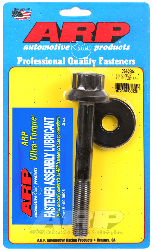 ARP 234-2504 SB Chevy GENIII LS7 12pt Balancer Bolt Kit
