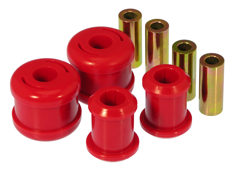 Prothane 8-215 01-02 Honda Civic Front Control Arm Bushings - Red