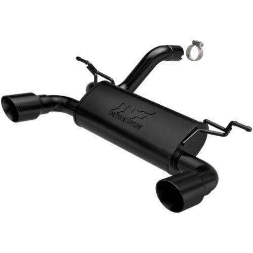 MagnaFlow 19388 2018+ Jeep Wrangler 3.6L Dual Black Tip Axle-Back Exhaust