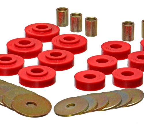 Energy Suspension 3.4102R GM Corvette Red Body Mount Set