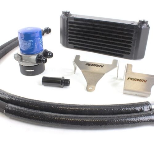 PERRIN 04-21 Subaru STI / 02-14 WRX Engine Oil Cooler Kit - Image 4