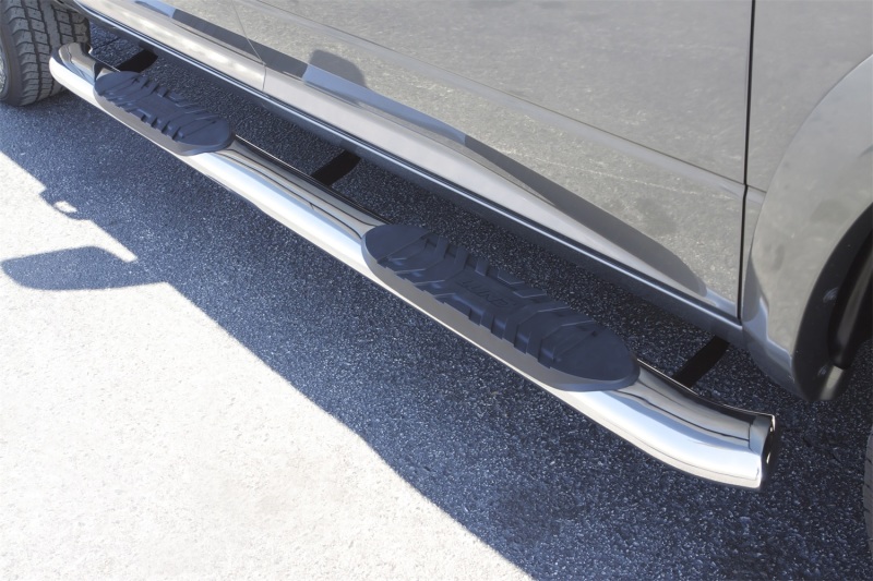 Lund 23785007 10-17 Dodge Ram 2500 Crew Cab 5in. Curved Oval SS Nerf Bars - Polished - Image 4