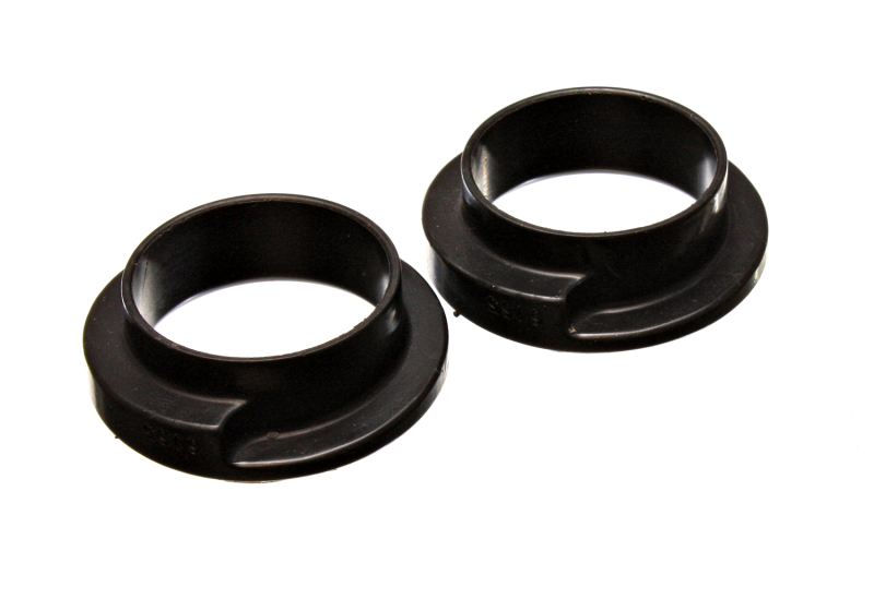 Energy Suspension Universal 2-3/16in ID 3in OD 1in H Black Coil Spring Isolators (2 per set) - Image 2