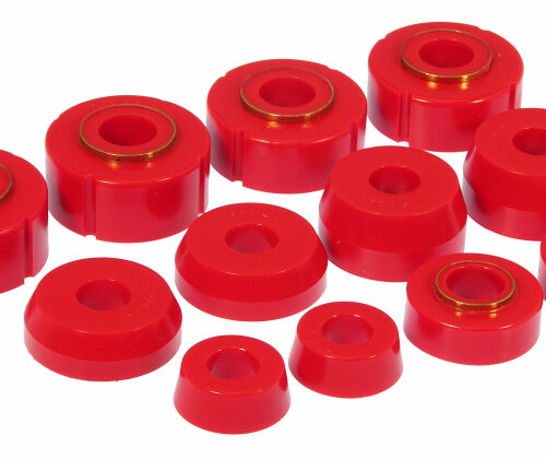 Prothane 6-105 66-79 Ford F100-350 4wd Body Mount - Red