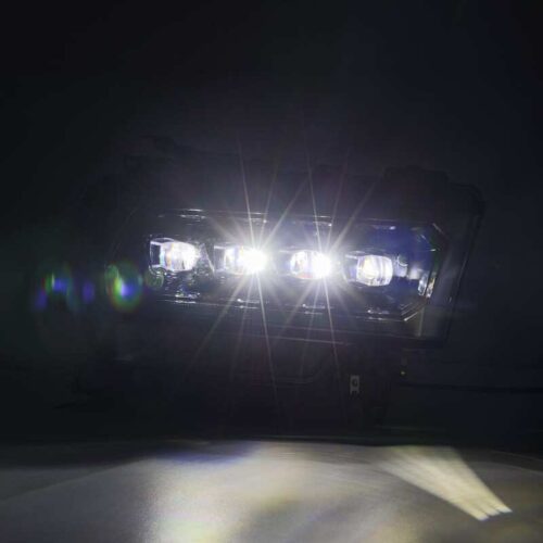 AlphaRex 880552 19-21 Ram 2500 NOVA LED Proj Headlights Plank Style Alpha Blk w/Activ Light/Seq Signal/DRL - Image 4