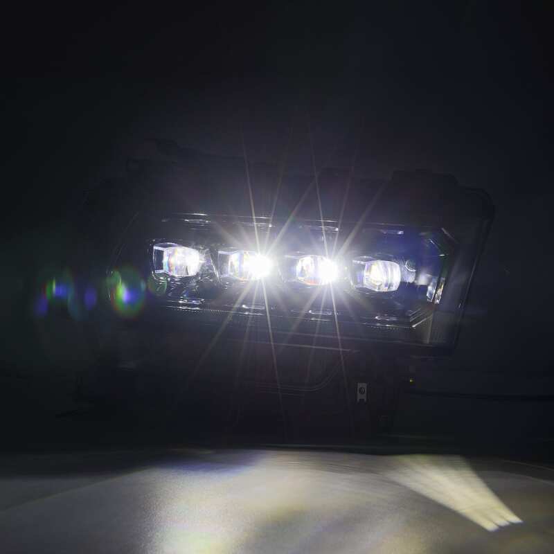 AlphaRex 880552 19-21 Ram 2500 NOVA LED Proj Headlights Plank Style Alpha Blk w/Activ Light/Seq Signal/DRL - Image 4