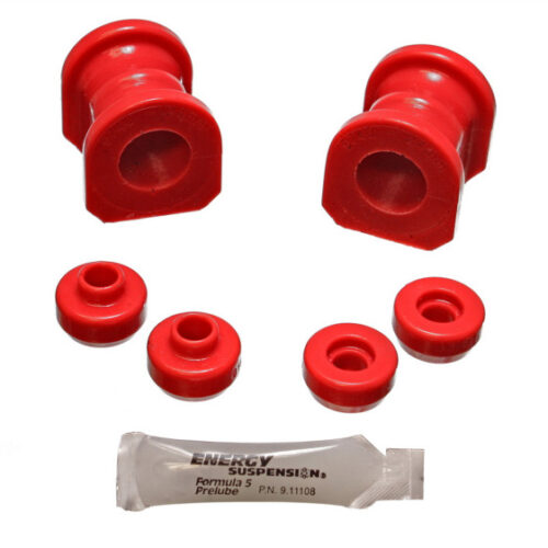 Energy Suspension 89-94 Nissan 240SX (S13) Red 25mm Front Sway Bar Bushing Set - Image 3