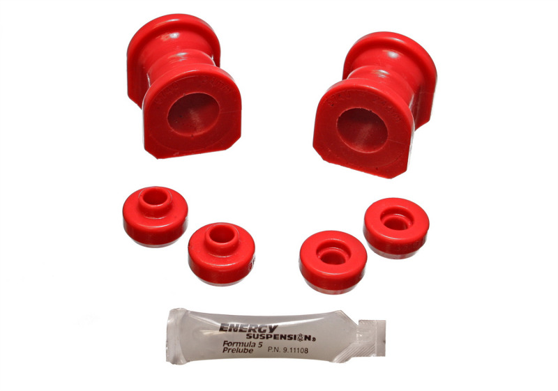Energy Suspension 89-94 Nissan 240SX (S13) Red 25mm Front Sway Bar Bushing Set - Image 3