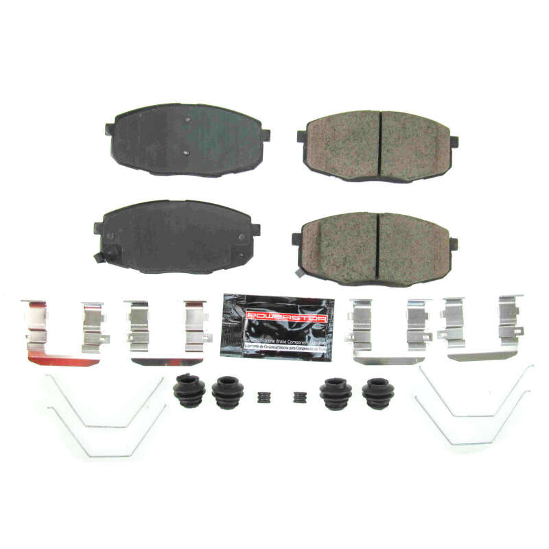 Power Stop 2018 Hyundai Elantra GT Front Z23 Evolution Sport Brake Pads w/Hardware - Image 2