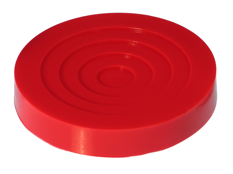 Prothane 19-1405 Universal Jack Pad 5in Diameter Model - Red