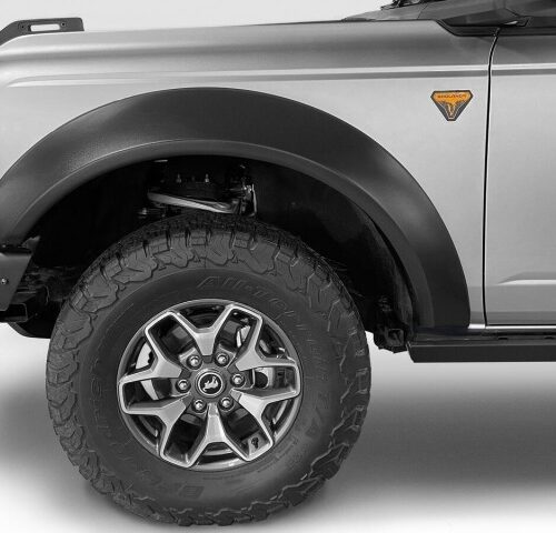 Bushwacker 20961-02 2021+ Ford Bronco 4-Door Extend-A-Flares 4pc - Black - Image 8