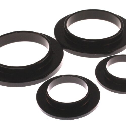 Energy Suspension 4.6101G 79-04 Ford Mustang SVO Black Rear Spring Upper & Lower Isolator Set