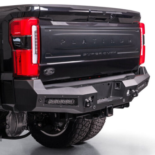 Addictive Desert Designs 23-26 Ford F250/F350/F450 SD HoneyBadger Rear Bumper - Hammer Black - Image 6