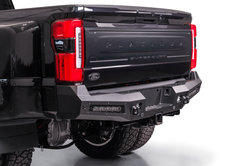 Addictive Desert Designs 23-26 Ford F250/F350/F450 SD HoneyBadger Rear Bumper - Hammer Black - Image 6