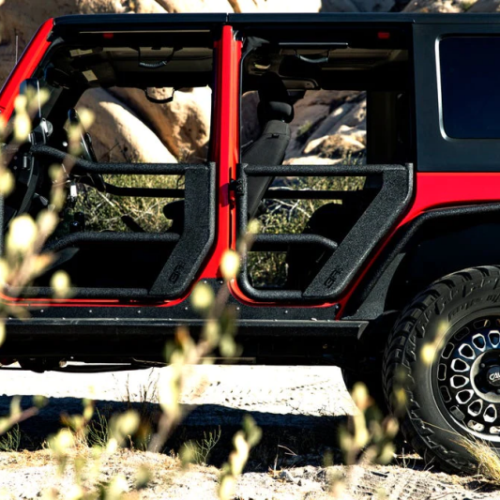 Body Armor 4x4 JK-6155 07-18 Jeep Wrangler JK Tube Doors Rear Pair - Image 7