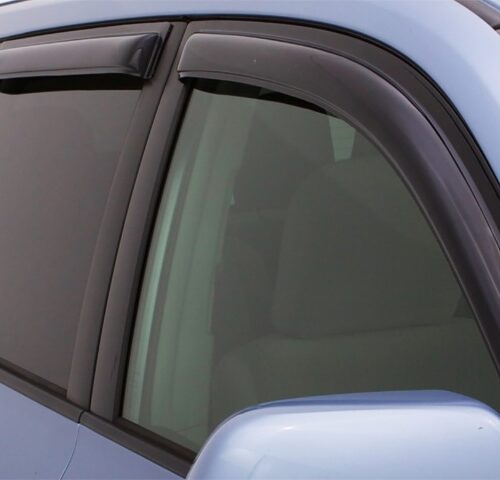 AVS 94729 17-22 Nissan Kicks Ventvisor Outside Mount Window Deflectors 4pc - Smoke