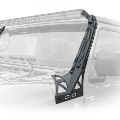 DV8 Offroad D-JL-190052-PIL 2018+ JL/Gladiator Picatinny Rail A-Pillar Pod LED Light Mount - Image 8