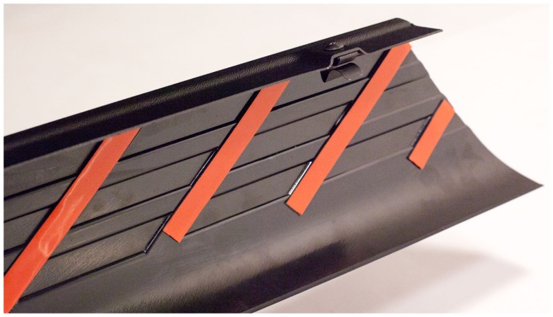 Bushwacker 48502 99-06 Chevy Silverado 1500 Fleetside Rail Caps 96.0in Bed Does Not Fit Flareside - Black - Image 7