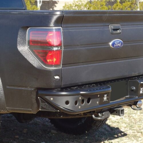 Addictive Desert Designs 10-14 Ford F-150 Raptor Venom Rear Bumper w/ Backup Sensor Cutouts - Image 3