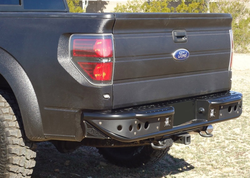 Addictive Desert Designs 10-14 Ford F-150 Raptor Venom Rear Bumper w/ Backup Sensor Cutouts - Image 3