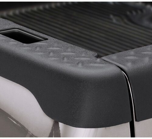 Bushwacker 02-08 Dodge Ram 1500 Fleetside Bed Rail Caps 98.3in Bed - Black
