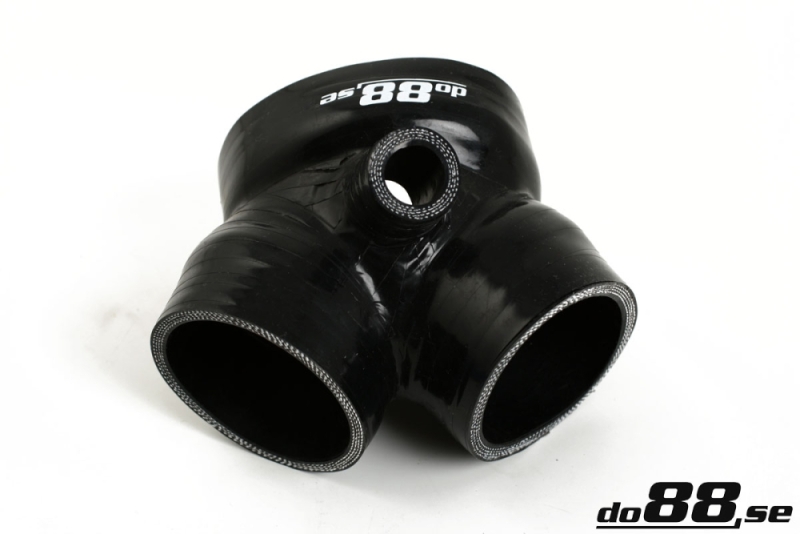 do88 DO88-KIT89S 99-02 Audi S4/A6 2.7L BiTurbo (AGB/AJK/AZA) Throttle Body Hose - Black
