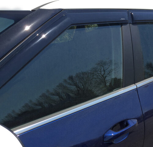 AVS 94762 21-22 Kia Seltos Ventvisor Outside Mount Window Deflectors 4pc - Smoke
