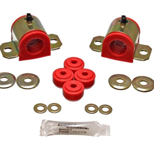 Energy Suspension 16.5123R 92-01 Honda Prelude Red 25mm Front Sway Bar Bushings (Sway Bar end link bushings a